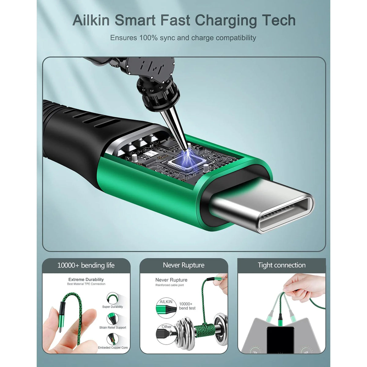 USB C Charging Cables 6 Ft,Type C USB Cables 6Ft-4Pack, USB Type C to USB a Cable Android Type C Charger Fast Charging Cords USB-C Phone Cables,Multicolor