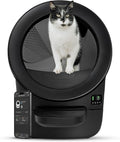 Litter-Robot EVO by , Black - Automatic Self-Cleaning Cat Litter Box, Compact Space-Saving Design, Advanced Odor Control, Works with Any Clumping Litter, care 1-Year Warranty | Automatic Self-Cleaning Cat Litter Box, Compact Space-Saving Design, Advanced Odor Control, Works with Any Clumping Litter
