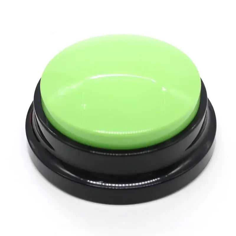 Dog Cat Communication Buttons Voice Recording Button for Pet Training Buzzer 30 Second Record Playback Interactive Pet Toys