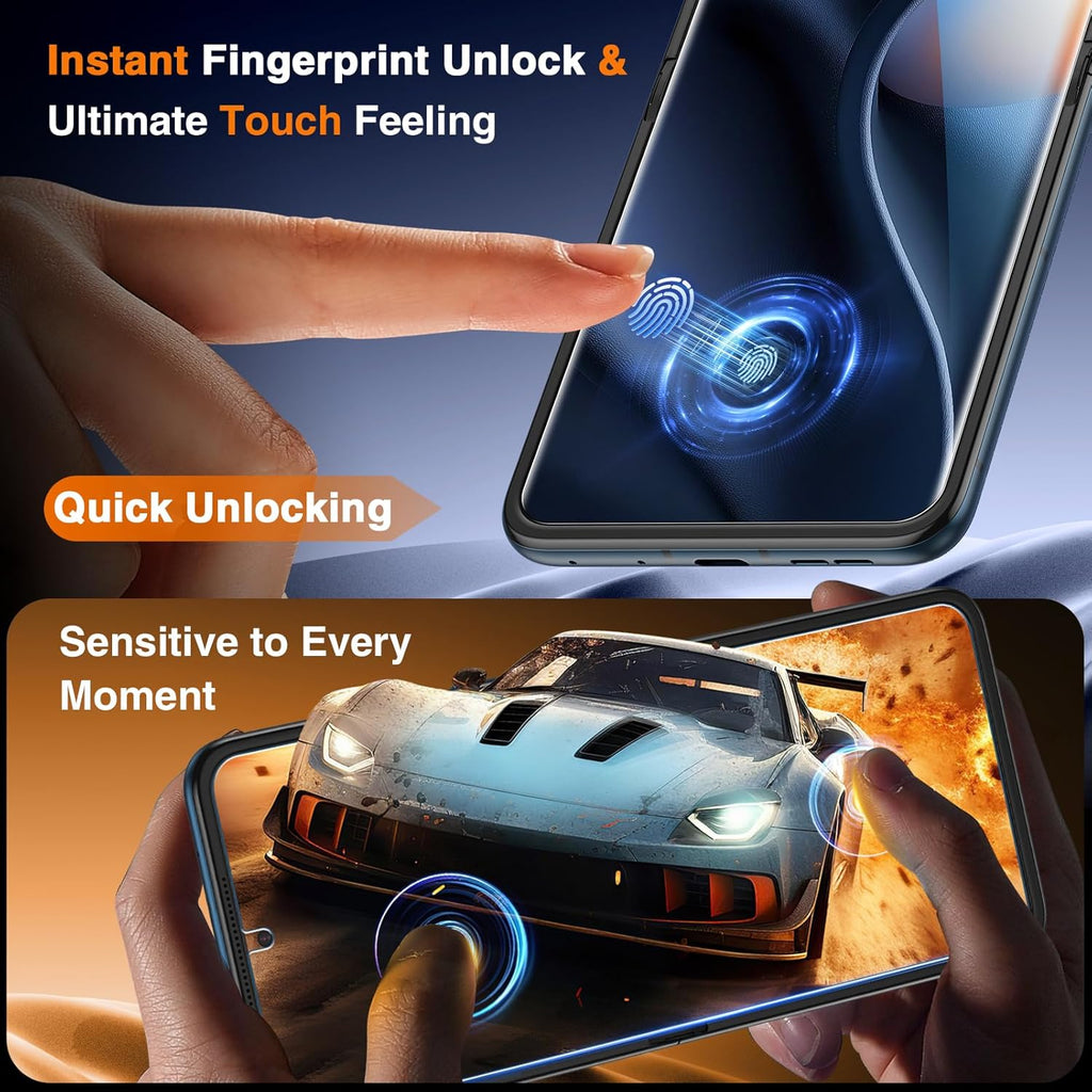 for Motorola Razr 2026 Screen Protector/Motorola Razr 2025/2024 Screen Protector, Premium Soft TPU Film (Not Glass)-2 Inner Screen Protector + 2 Front Screen Protector, Touch Sensitive, HD Clear
