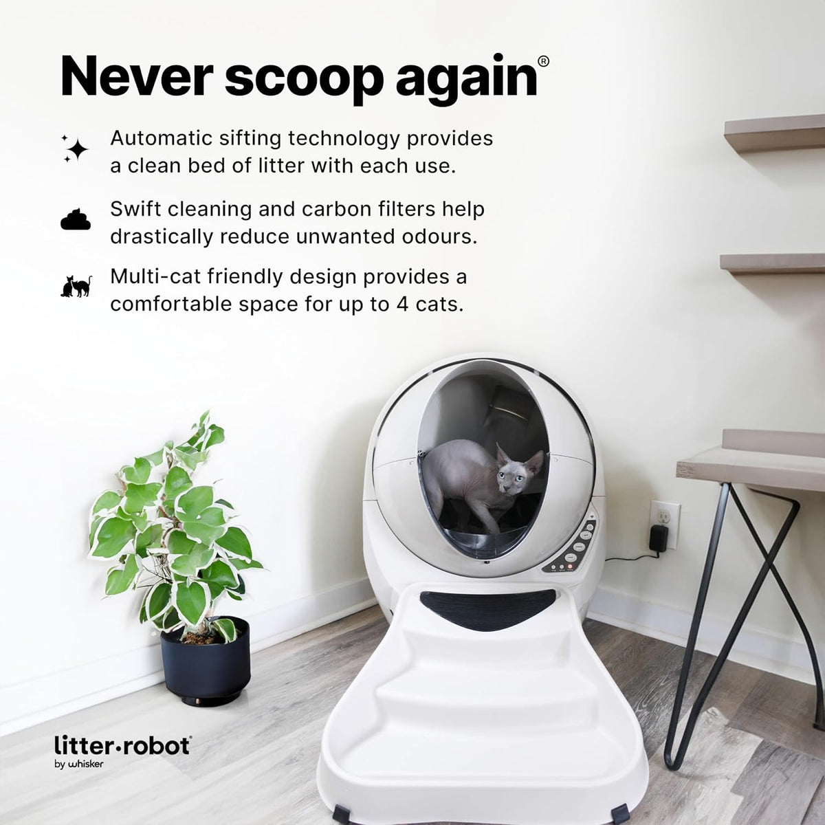 Litter-Robot 3 Ramp by , Beige