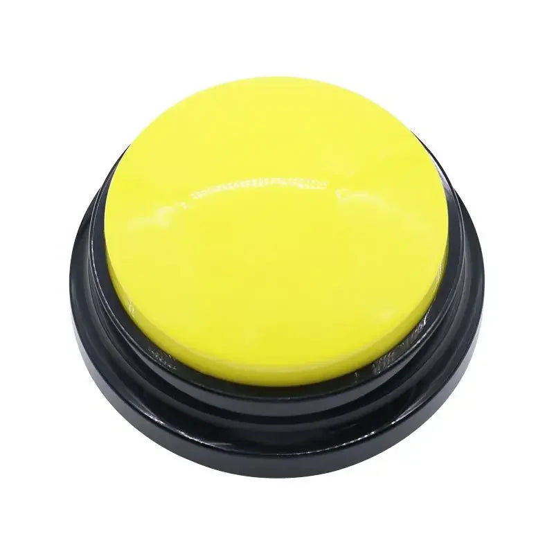 Dog Cat Communication Buttons Voice Recording Button for Pet Training Buzzer 30 Second Record Playback Interactive Pet Toys